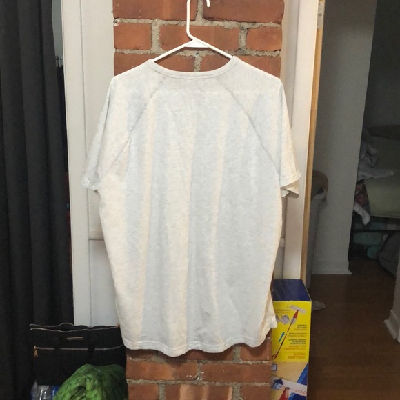 American Eagle White Heather T shirt XL - Picture 4 of 5